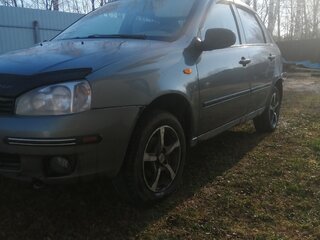 2008 Lada (ВАЗ) Kalina I, серый, 100000 рублей, вид 2