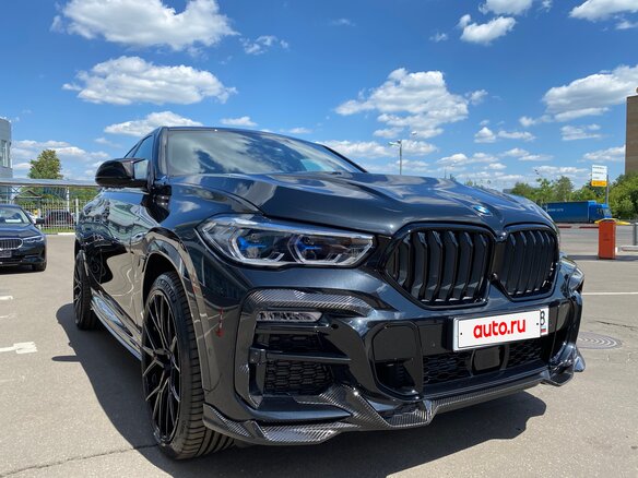 2021 BMW X6 40d III (G06), чёрный, 13500000 рублей - вид 11