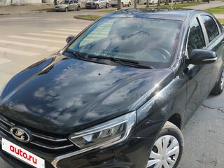 2023 Lada (ВАЗ) Vesta I Рестайлинг (NG), чёрный, 1350000 рублей, вид 2