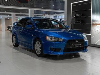 2010 Mitsubishi Lancer X, синий, 795000 рублей, вид 2