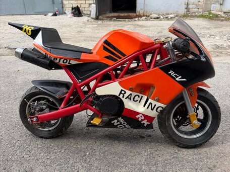 2022 Motax MiniMoto, оранжевый, 20000 рублей, вид 3