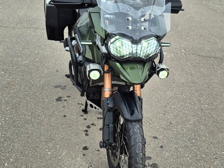 2013 Triumph Tiger Explorer, зелёный, 800000 рублей, вид 5
