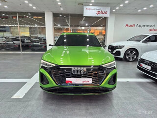 2024 Audi Q8 Sportback e-tron 55, зелёный, 10432015 рублей, вид 2