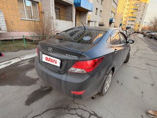 2013 Hyundai Solaris I, чёрный, 480000 рублей, вид 3