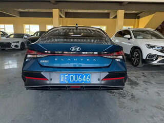 2023 Hyundai Elantra VII (CN7) Рестайлинг, синий, 1447000 рублей, вид 3