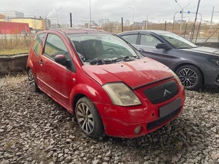 2007 Citroen C2, красный, 142000 рублей, вид 2