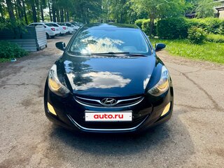 2012 Hyundai Elantra V (MD), чёрный, 1060000 рублей, вид 2