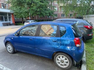 2007 Chevrolet Aveo I, синий, 265000 рублей, вид 5