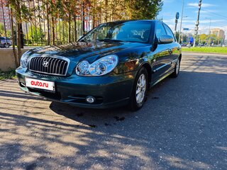 2004 Hyundai Sonata IV (EF) Рестайлинг, зелёный, 450000 рублей, вид 2