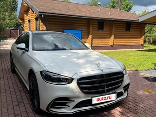2021 Mercedes-Benz S-Класс 400 d 4MATIC VII (W223), белый, 8500000 рублей, вид 2