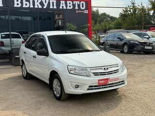 2018 Lada (ВАЗ) Granta I, белый, 460000 рублей, вид 3