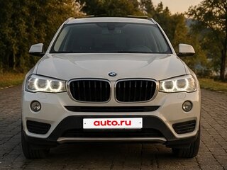 2015 BMW X3 20i xDrive II (F25) Рестайлинг, белый, 2350000 рублей, вид 1