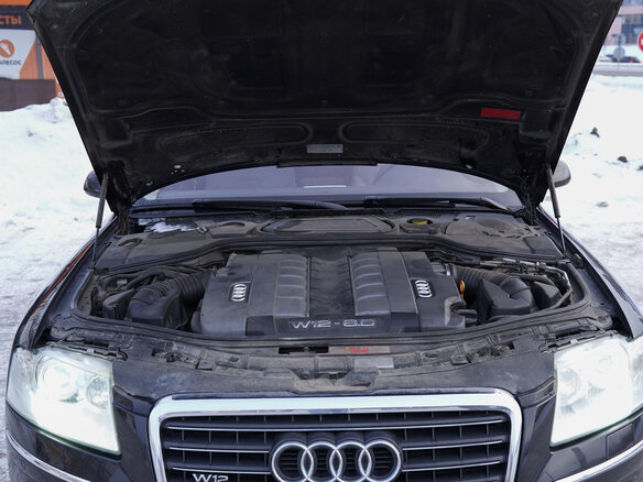 2004 Audi A8 Long II (D3), чёрный, 1400000 рублей - вид 2
