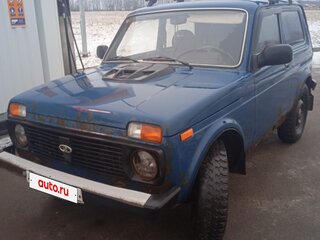 2011 Lada (ВАЗ) 2121 (4x4) I Рестайлинг, синий, 290000 рублей, вид 2