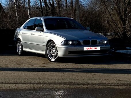 2002 BMW 5 серии 525i IV (E39) Рестайлинг, серый, 830000 рублей, вид 2