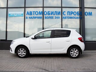 2018 Renault Sandero II Рестайлинг, белый, 1025000 рублей, вид 2