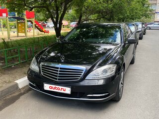 2009 Mercedes-Benz S-Класс 350 V (W221) Рестайлинг, чёрный, 1720000 рублей, вид 3