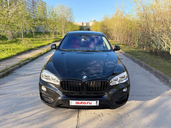 2016 BMW X6 35i II (F16), чёрный, 3550000 рублей - вид 7