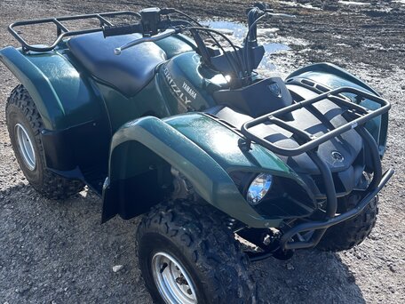 2010 Yamaha Grizzly 125, синий, 300000 рублей, вид 3