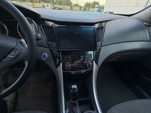 2011 Hyundai Sonata VI (YF), синий, 1110000 рублей - вид 12