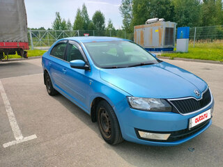 2016 Skoda Rapid I, синий, 600000 рублей, вид 3