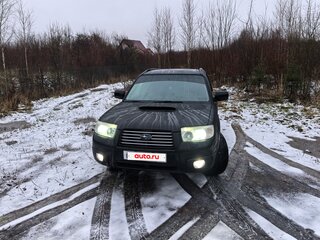 2007 Subaru Forester II Рестайлинг, чёрный, 1000000 рублей, вид 1