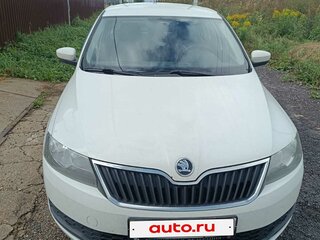 2018 Skoda Rapid I Рестайлинг, белый, 920000 рублей, вид 1