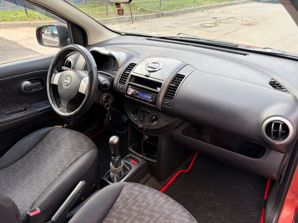 2006 Nissan Note I, красный, 380000 рублей - вид 5