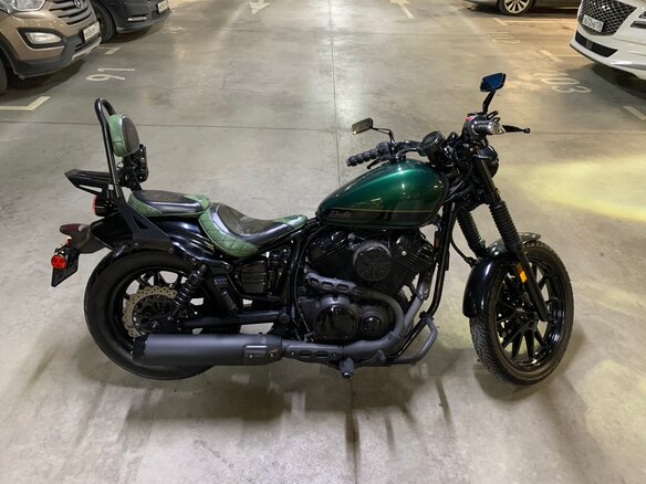 2014 Yamaha XV950 Bolt, зелёный, 559000 рублей - вид 15
