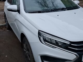 2023 Lada (ВАЗ) Vesta I Рестайлинг (NG), белый, 1300000 рублей, вид 5