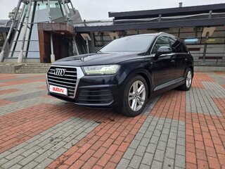 2015 Audi Q7 II (4M), чёрный, 3200000 рублей, вид 1