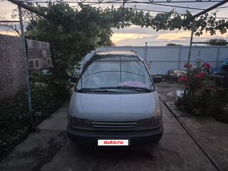 1991 Toyota Previa I (XR10, XR20), серый, 250000 рублей, вид 2