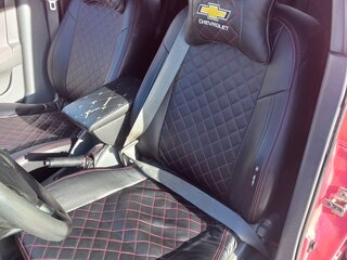 2007 Chevrolet Lacetti I, красный, 330000 рублей, вид 4