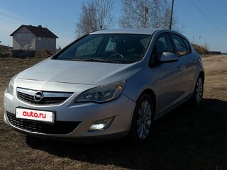 2011 Opel Astra J, серебристый, 500000 рублей, вид 1