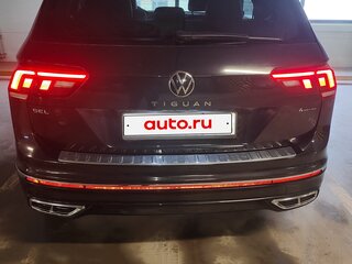 2022 Volkswagen Tiguan Allspace II Рестайлинг, чёрный, 3650000 рублей, вид 3