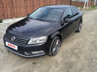 2014 Volkswagen Passat B7, чёрный, 820000 рублей, вид 1