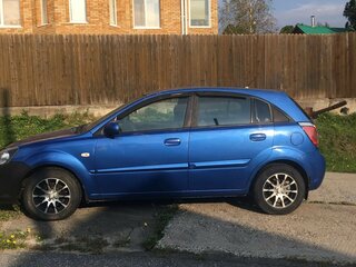 2011 Kia Rio II Рестайлинг, синий, 620000 рублей, вид 5