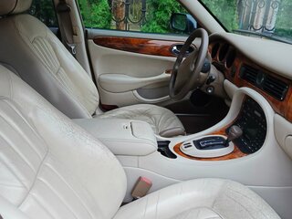 2002 Jaguar XJ II (X308), синий, 570000 рублей, вид 4