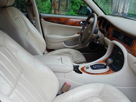 2002 Jaguar XJ II (X308), синий, 550000 рублей, вид 4