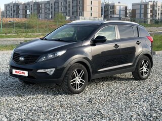 2013 Kia Sportage III, чёрный, 960000 рублей, вид 1