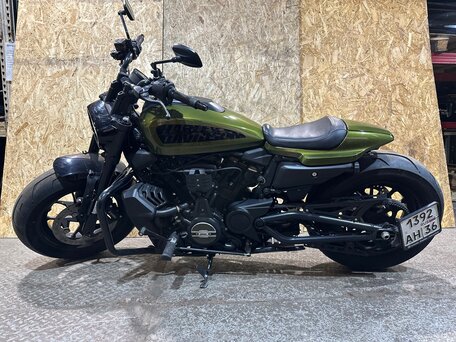 2022 Harley-Davidson Sportster S, зелёный, 1850000 рублей, вид 3