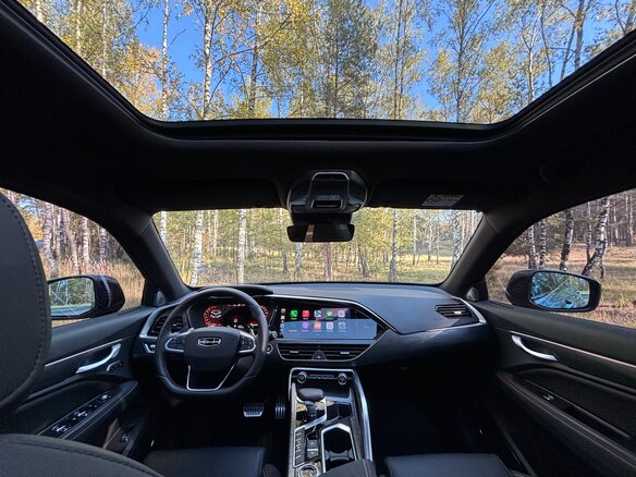 2023 Geely Tugella I Рестайлинг, серый, 3120000 рублей - вид 5