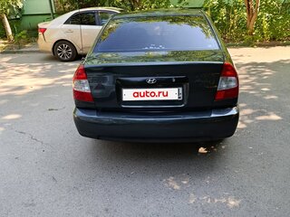 2008 Hyundai Accent ТагАЗ II, серый, 500000 рублей, вид 3