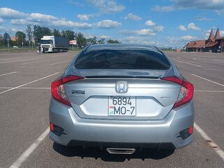 2020 Honda Civic X Рестайлинг, серебристый, 1520428 рублей, вид 4