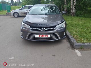 2016 Toyota Camry VII (XV50) Рестайлинг, серый, 1430000 рублей, вид 1