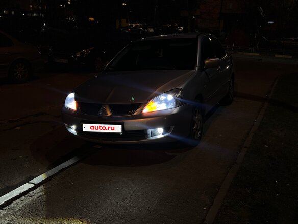 2007 Mitsubishi Lancer IX Рестайлинг, серый, 210000 рублей - вид 2