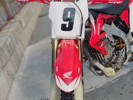 2007 Honda CRF 450R, красный, 380000 рублей, вид 2