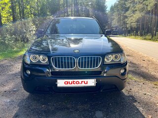 2007 BMW X3 30i I (E83) Рестайлинг, чёрный, 850000 рублей, вид 3