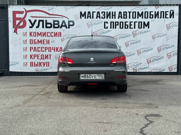 2012 Peugeot 408 I, серый - вид 4
