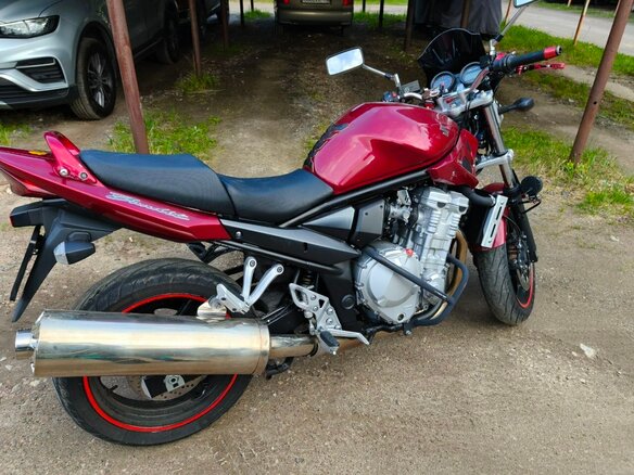2007 Suzuki Bandit GSF 650, красный, 450000 рублей - вид 3